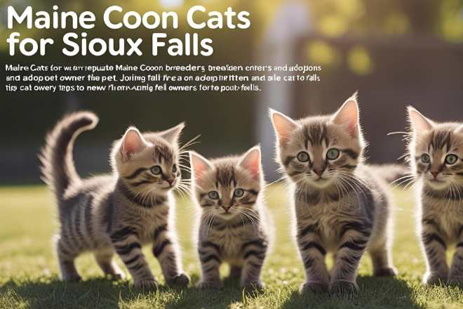 Maine Coon Cats for Sale Sioux Falls